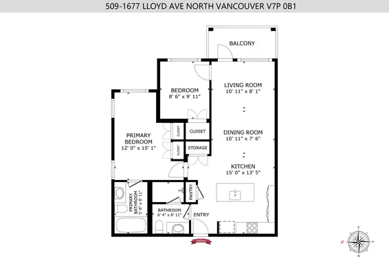 509 1677 Lloyd Avenue, VANCOUVER For Sale - image 2