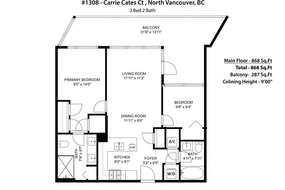 1308 118 Carrie Cates Court, North Vancouver For Sale - image 25
